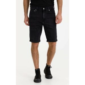 Calvin Klein pánské černé džínové šortky - 36/NI (1BY)